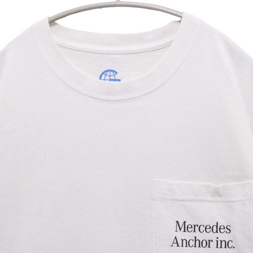 Mercedes Anchor Inc. | Pocket T-Shirt "White"