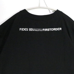 100ATHLETIC × FIDES × FIRST ORDER | S/S Tee "Black"