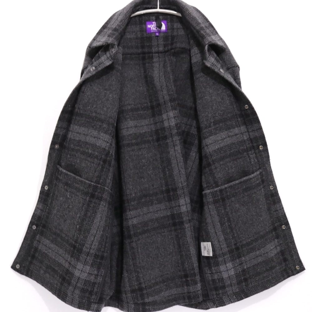 THE NORTH FACE PURPLE LABEL | Plaid C.P.O Jacket "Grey" (NP2061N)