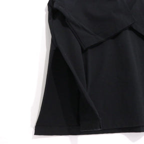 rovtski | Side Slit T-Shirt "Black"