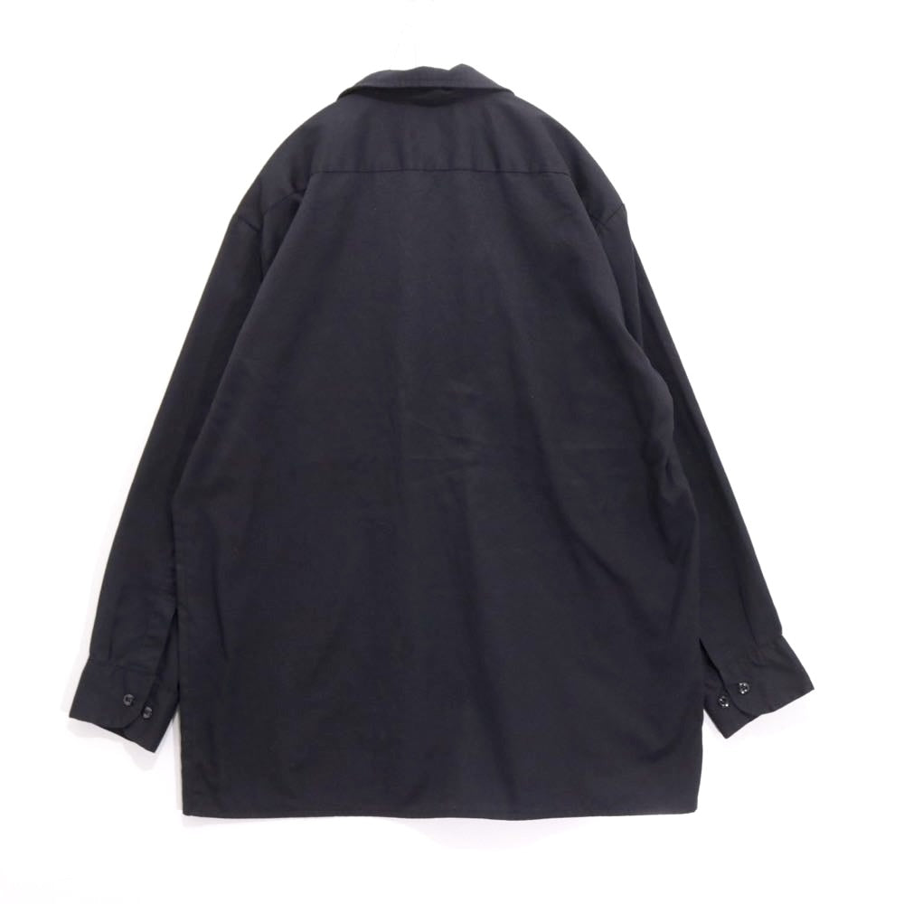 Dickies | Essanay Studio Embroidery L/S Open Collar Shirt "Black"