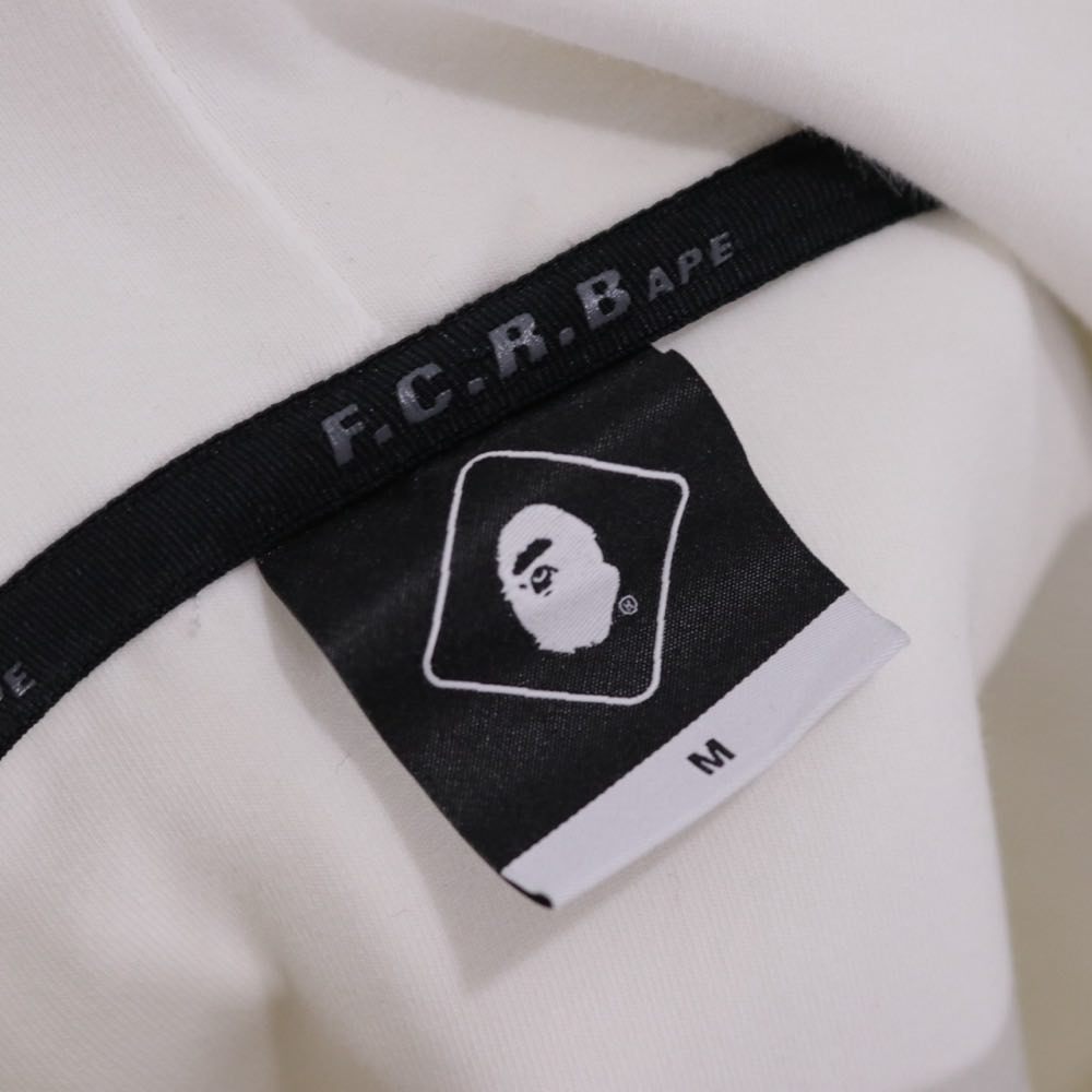 F.C.Real Bristol 19SS | A BATHING APE BAPE F.C.R.B. Team Hoodie "White" (FCRB-190107)