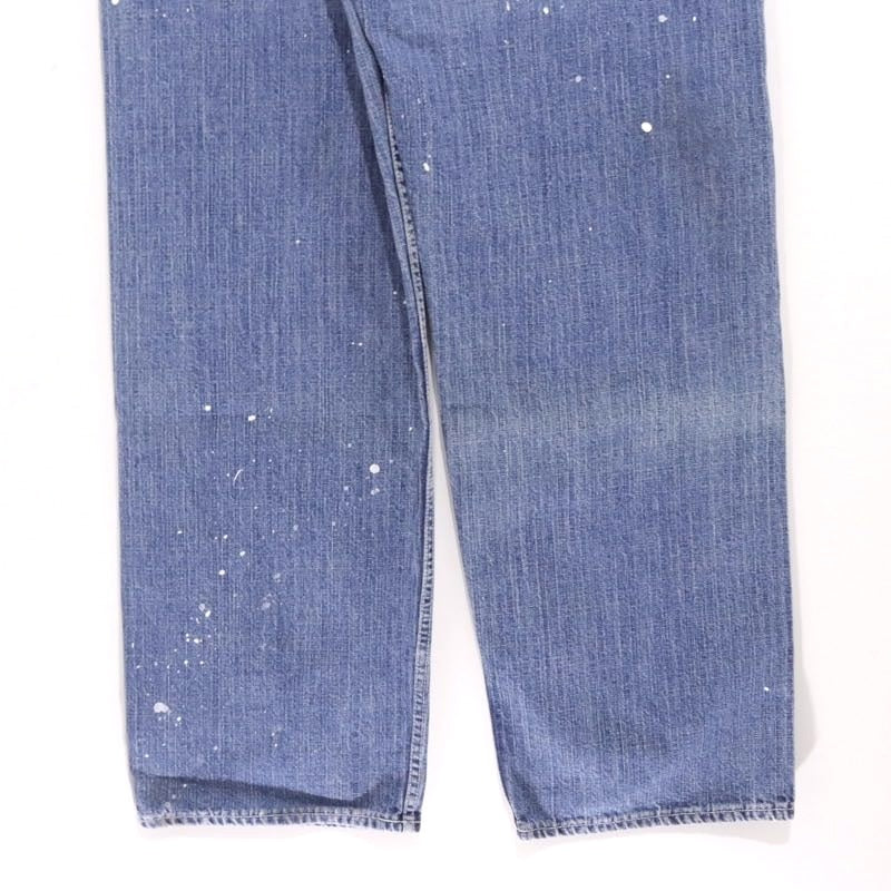 HECTIC | Herringbone Bush Pants "Paint Custom" Wide Straight