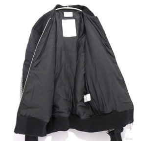 SOPHNET. 25AW | Flight Jacket "Black/Kvadrat Sisu" (SPNT-252007)