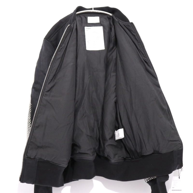 SOPHNET. 25AW | Flight Jacket "Black/Kvadrat Sisu" (SPNT-252007)