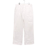 Backers | Cotton Twill Baker Pants "White"