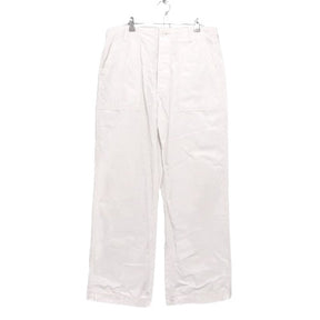 Backers | Cotton Twill Baker Pants "White"