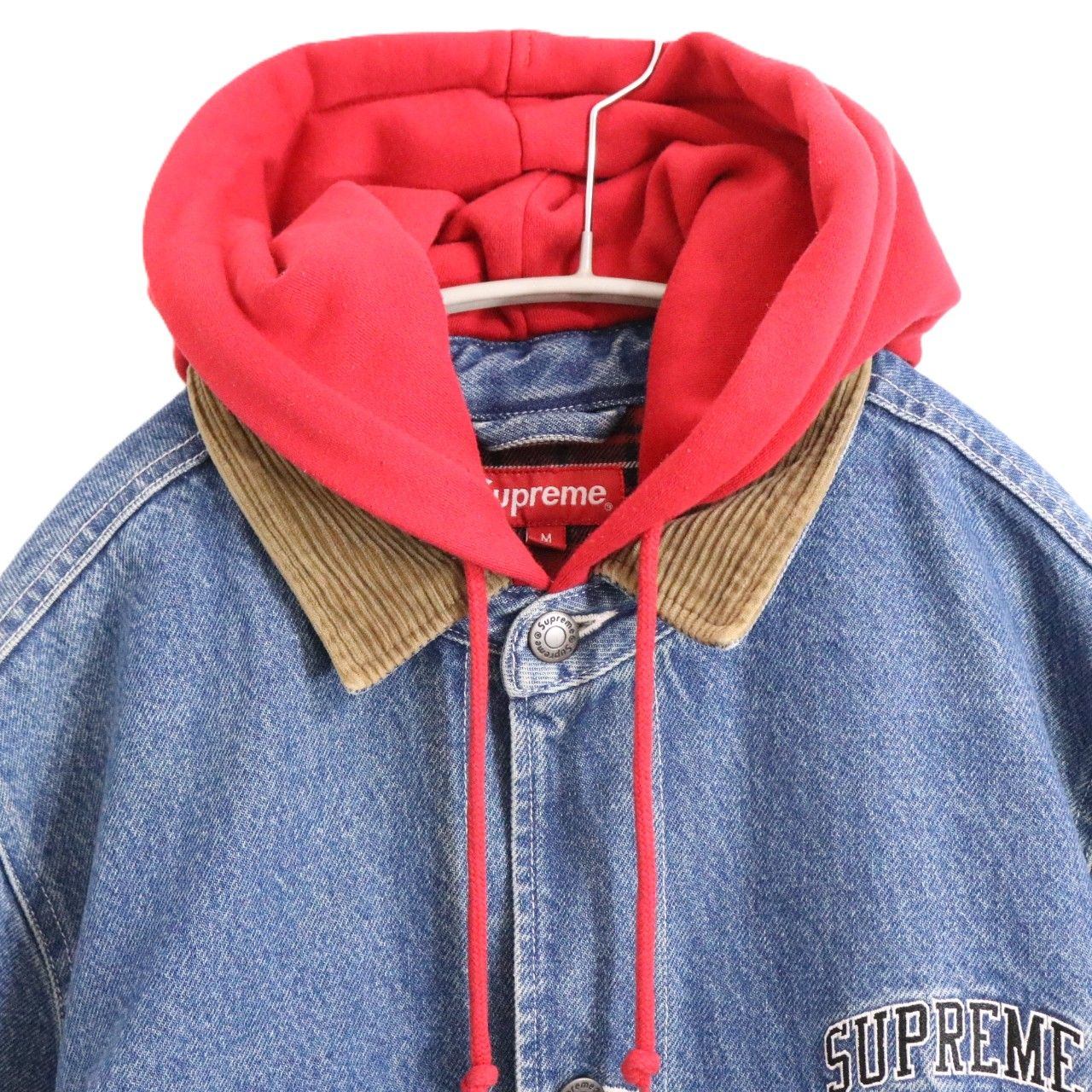 SUPREME(シュプリーム)17AW Hoode Chore Coat denim