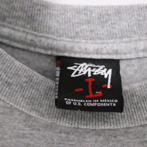 STUSSY 00s | "Rock My Gold" Kids Photo Tee "Grey" [Made in MEXICO]