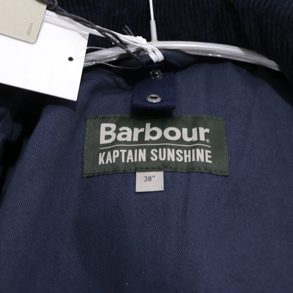 Barbour × KAPTAIN SUNSHINE 25AW | Bedale Casual Field Coat "Dark Indigo" (MCA1071N91)