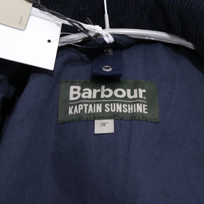 Barbour × KAPTAIN SUNSHINE 25AW | Bedale Casual Field Coat "Dark Indigo" (MCA1071N91)