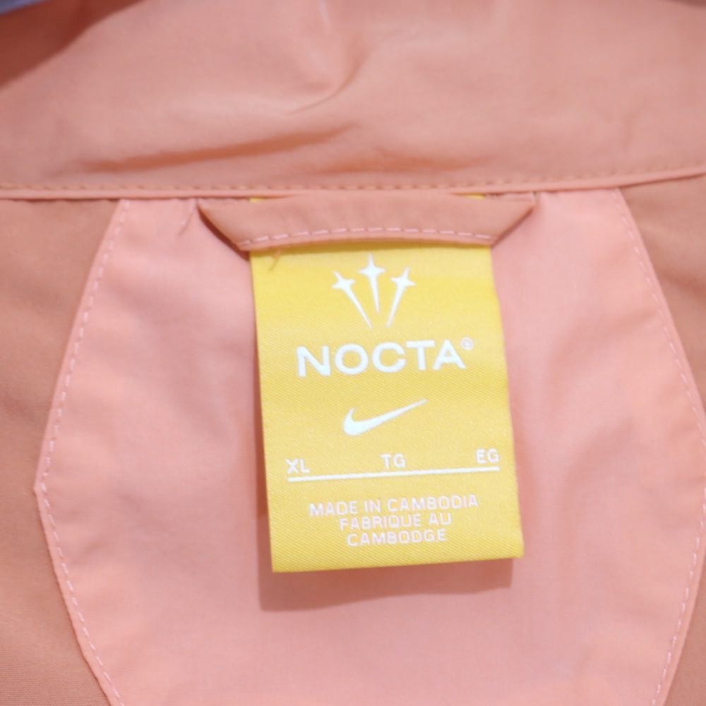 Nike x NOCTA 24SS | Northstar Nylon Track Jacket "Hot Curry / Orange Trance" (FN7666-808)