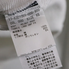 HELMUT LANG(ヘルムートラング) 18AW Box Logo Hoodie