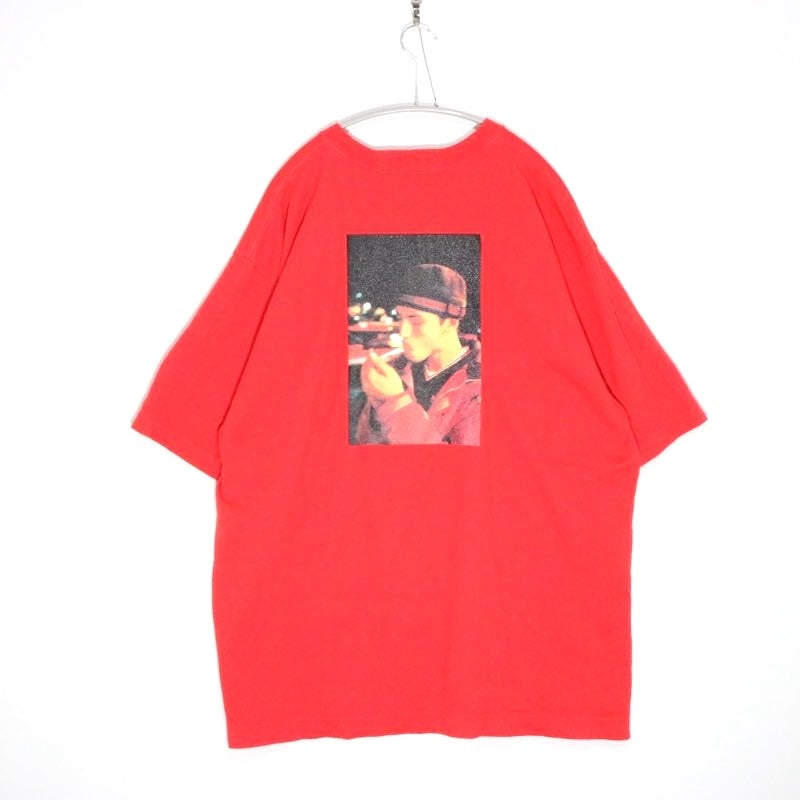 Million Dollar Doomsday × NUMLOK | Logo Print T-Shirt "Red"