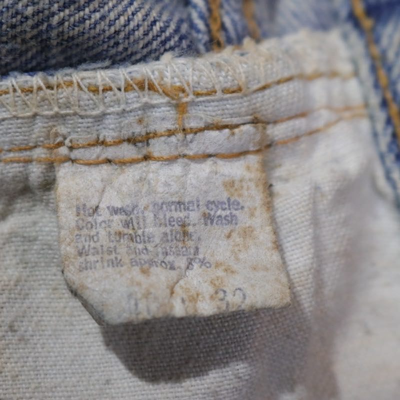 Levi's 1970s | 501 66前期 Denim Pants "Indigo W40 L32"