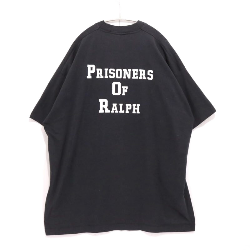 90s Vintage "Prisoner of Ralph" | Graphic Parody T-Shirt "Black Made in USA