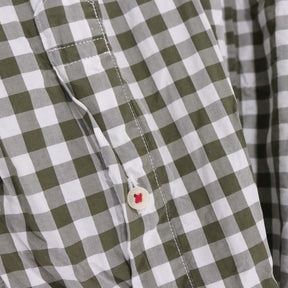 Brooks Brothers | Button Down Shirt "Olive/White Check"