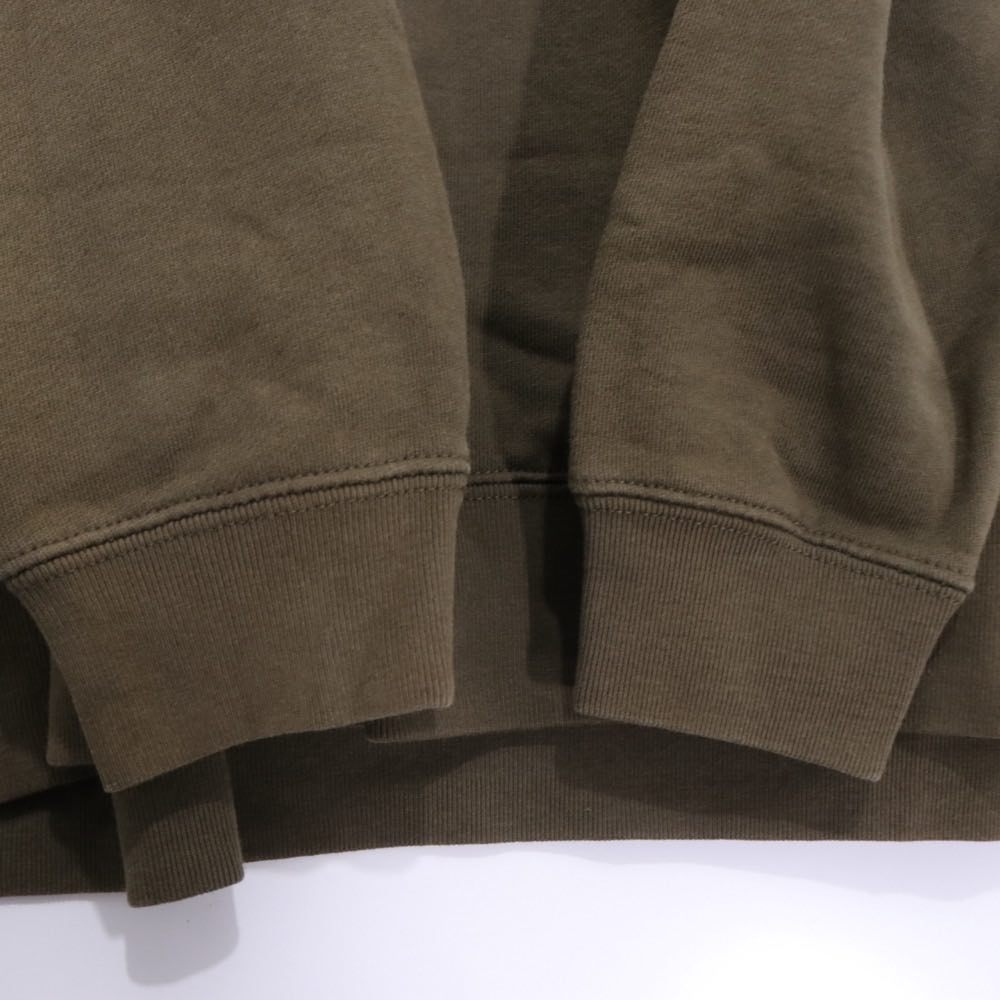 NEXUSVII. | Logo Print Sweat "Khaki" (MWA-NCO-COC)