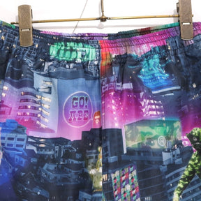 A BATHING APE 20SS | NEON TOKYO MULTI CAMO SWIM SHORTS (001SPG301023X)