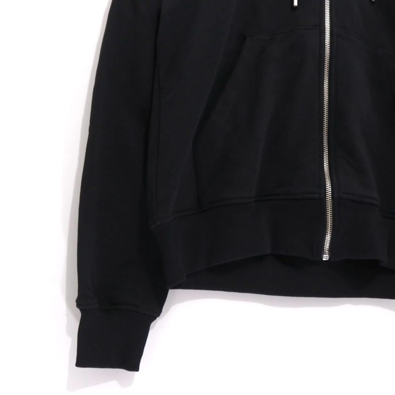 AMI PARIS | Ami de Coeur Zipped Hoodie "BLACK" (HSW765.730)