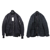 uniform experiment 25AW | Reversible MA-1 "Black" (UE-252038)