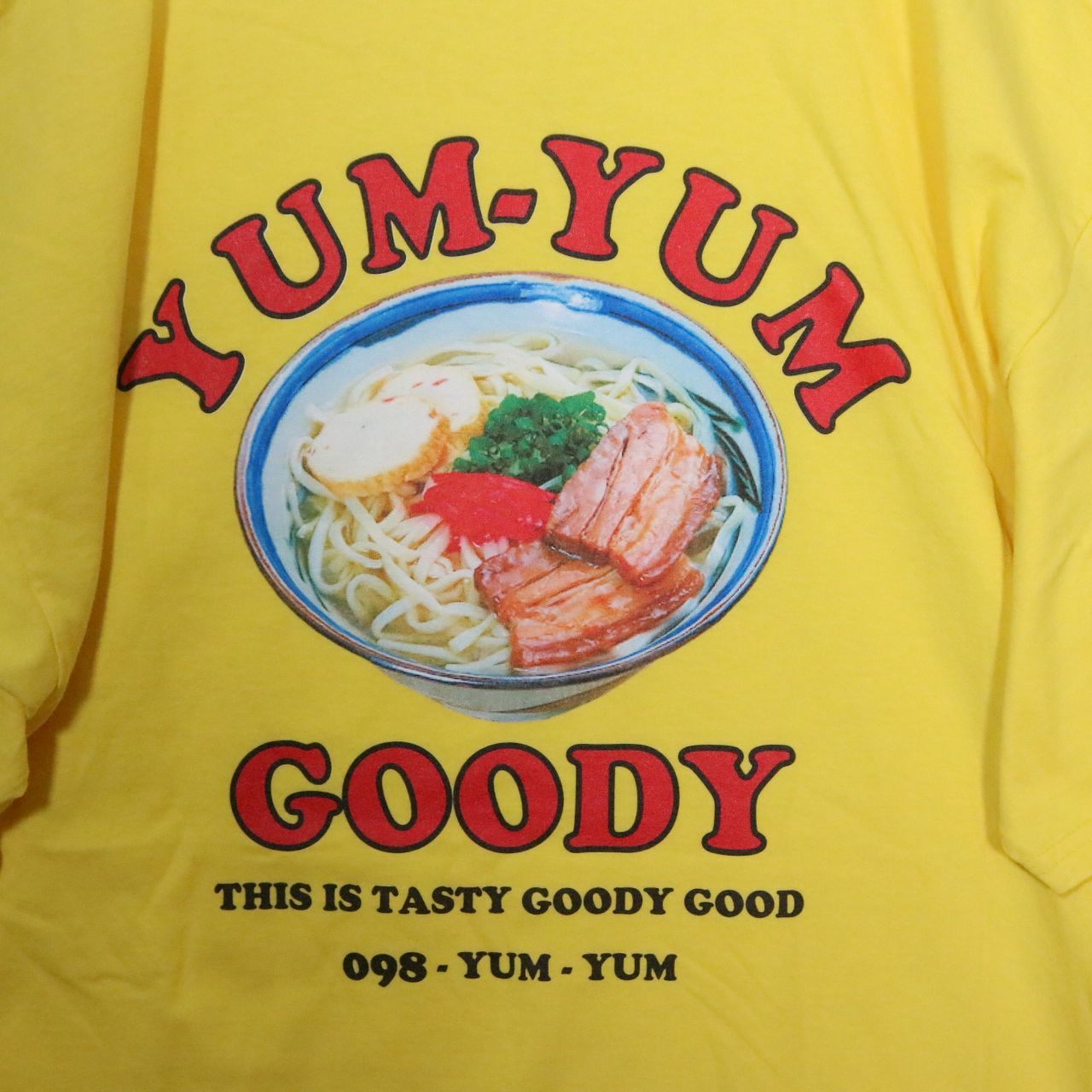 YUM YUM HAMBY SOUL FOOD(ヤムヤムソウルフード) × FRUIT OF THE LOOM STAFF T-Shirt