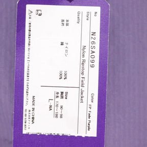 THE NORTH FACE PURPLE LABEL 26SS | Nylon Ripstop Field Jacket "Fade Purple" (N26SA099)