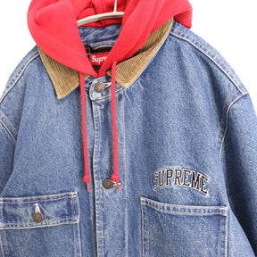 SUPREME(シュプリーム)17AW Hoode Chore Coat denim