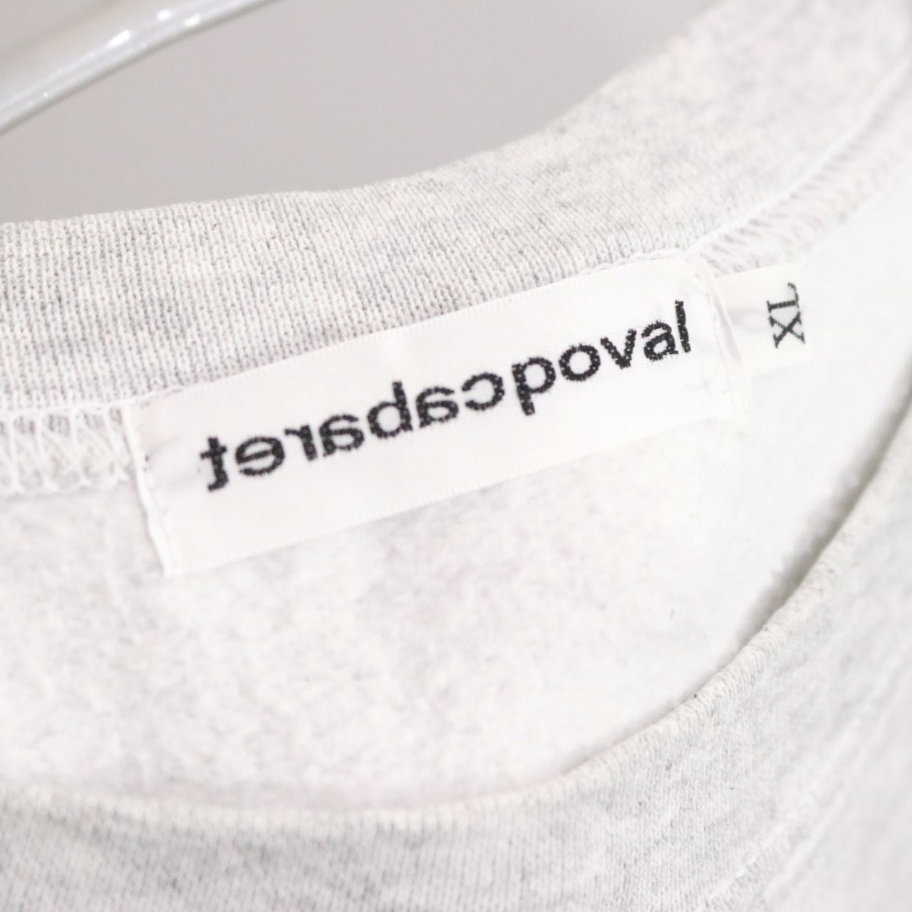 CABARET POVAL(キャバレー ポヴァール) 25AW Newwave Crewneck