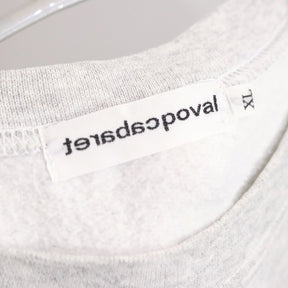 CABARET POVAL(キャバレー ポヴァール) 25AW Newwave Crewneck