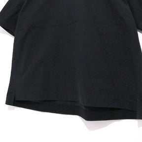 sacai 24AW | Cotton Nylon Ripstop Half Zip Pullover Shirt "BLACK" (24-03357M)