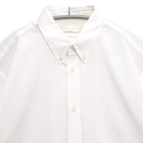 ALEXANDER MCQUEEN 13SS | S/S Button Down Shirt "Back Strap Detail" (White/)