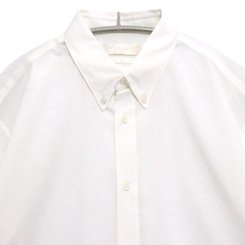 ALEXANDER MCQUEEN 13SS | S/S Button Down Shirt "Back Strap Detail" (White/)