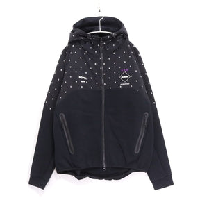 F.C.Real Bristol 21SS | GOD SELECTION XXX Training Ventilation Hoodie "Black" (FCRB-210116)