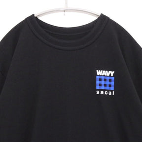 sacai 23SS | Ghetto Gastro Logo Print T-Shirt "Black" (23-0551S)