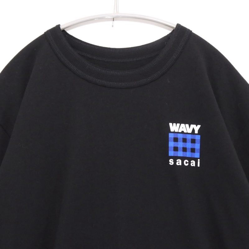 sacai 23SS | Ghetto Gastro Logo Print T-Shirt "Black" (23-0551S)