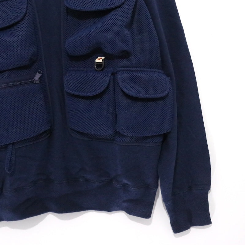 Mountain Research 20SS | Sweat w /Vest "Navy" (MTR-2922)