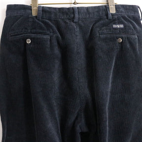 90s vintage Polo Ralph Lauren ポロラルフローレン Tuck Corduroy Pants ”POLO CORDS” 太畝