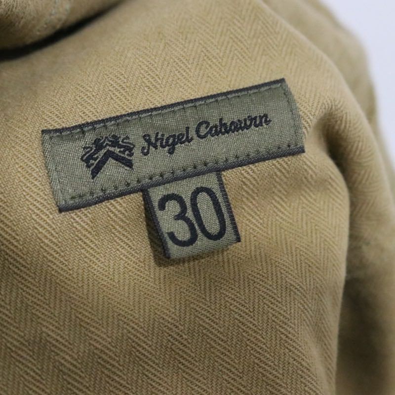 Nigel Cabourn | Utility Short "Beige / Herringbone" (8070051041)