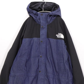 THE NORTH FACE Mountain Light Denim Jacket "Nylon Indigo/Black Denim" (NP12032)