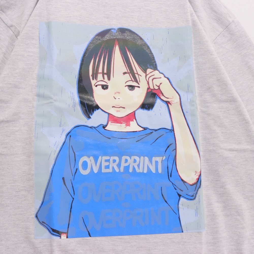 over print | POP ART TEE Ver.4 "Ash Gray"