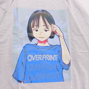 over print | POP ART TEE Ver.4 "Ash Gray"