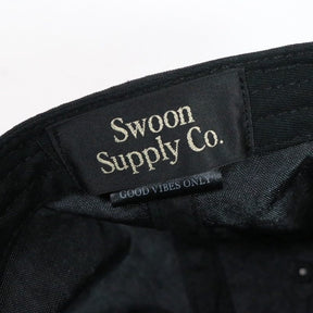 SWOON SUPPLY CO | Nylon 6 Panel Cap "Black"