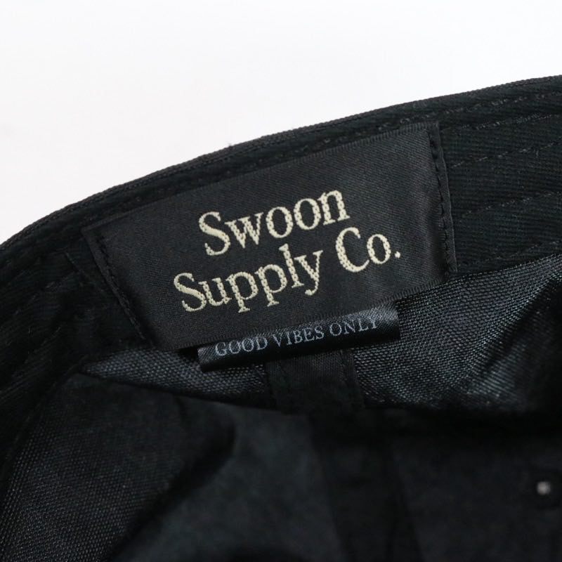 SWOON SUPPLY CO | Nylon 6 Panel Cap "Black"