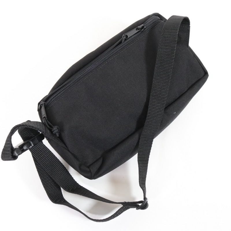 ENNOY 25SS | Waist Bag Cordura Nylon 100% "Black" (MADE IN USA)