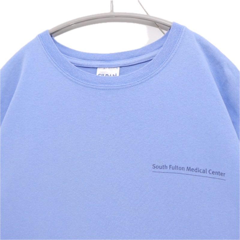 GILDAN 00s | South Fulton Medical Center Print S/S Tee "Light Blue"