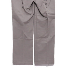 Dickies 90s-00s | Star Graphic Work Pants "Gray" (Made in Mexico)