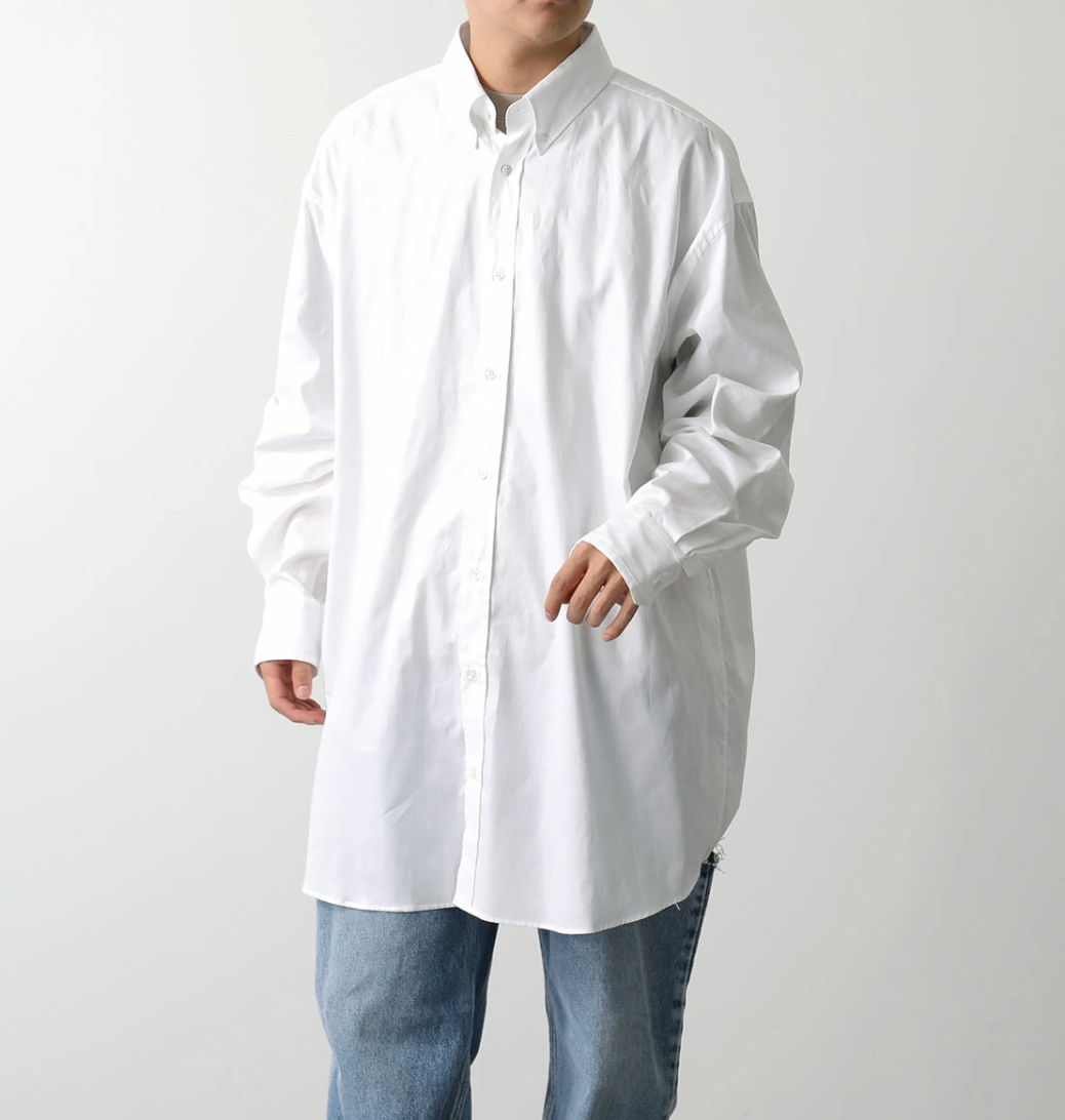 MAISON MARGIELA(メゾンマルジェラ) 21ss Organic Cotton Oxford Shirt
