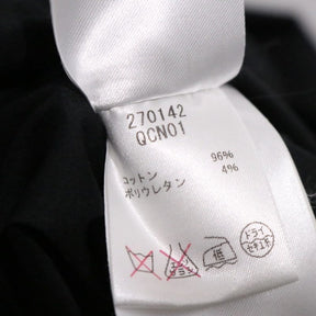 ALEXANDER MCQUEEN 13SS | S/S Button Down Shirt "Back Strap Detail" (Black)