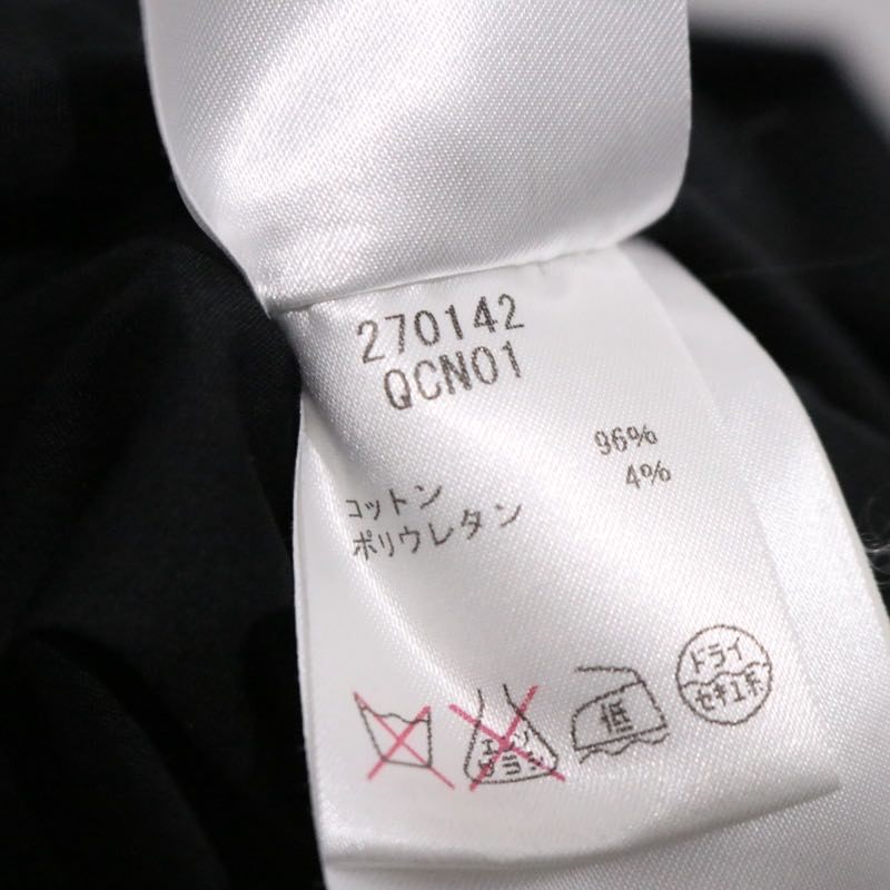 ALEXANDER MCQUEEN 13SS | S/S Button Down Shirt "Back Strap Detail" (Black)
